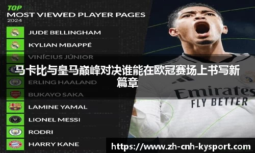 马卡比与皇马巅峰对决谁能在欧冠赛场上书写新篇章